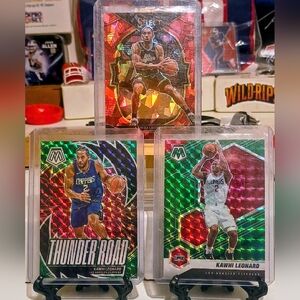 Kawhi Leonard Clippers Trading Card Set Los Angeles Clippers